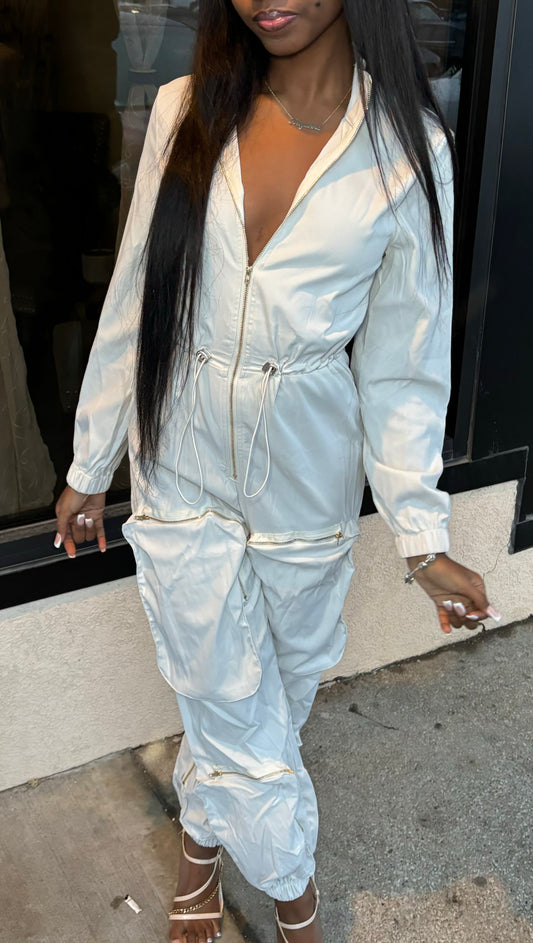 Off White Jumpsuit