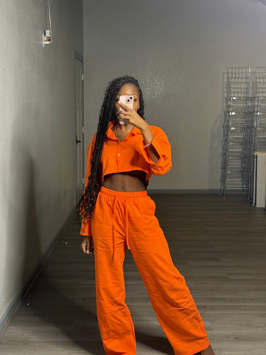 Orange 2-Piece Set